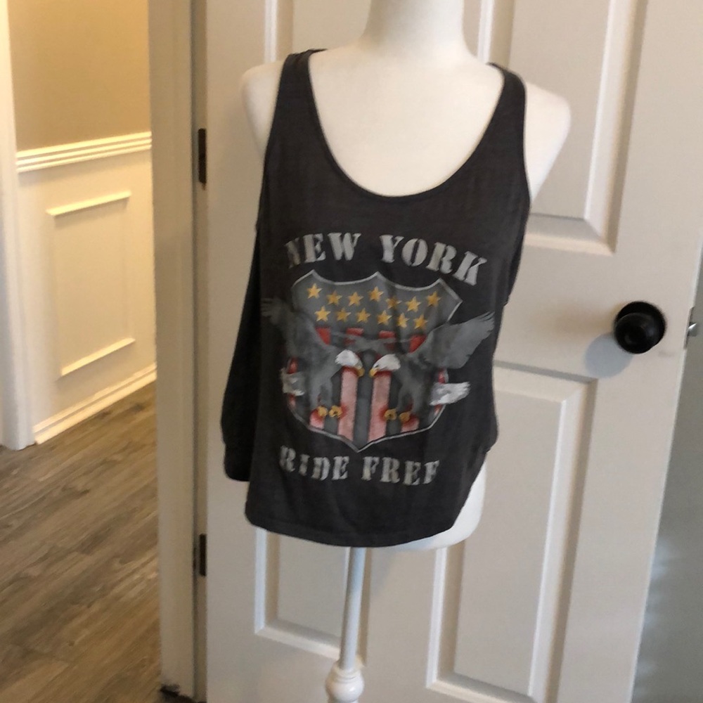 Biker tank ride free new york lace